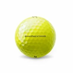 Titleist Prior Generation Pro V1 (Yellow) Golf Balls -Putters Shop 2021 Pro V1 yellow sidestamp 68686.1611772178