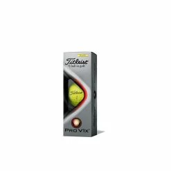 Titleist Prior Generation Pro V1X (Yellow) Golf Balls -Putters Shop 2021 Pro V1x Sleeve Yellow left facing 58580.1611771846