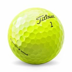Titleist 2022 AVX Golf Balls -Putters Shop 2022 AVX Yellow Hero 11202.1644861945
