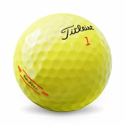 Titleist 2022 TruFeel Golf Balls -Putters Shop 2022 TruFeel Yellow Hero 00931.1659372415