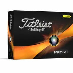 Titleist 2023 Pro V1 Golf Balls -Putters Shop 2023 ProV1 Yellow RF dozen 57955.1674500649