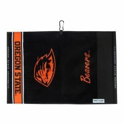 Team Effort Oregon State Beavers Face/Club Jacquard Golf Towel