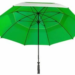 Proactive Sports Sun Tek 68" UV Protection Wind Cheater Vented Canopy Umbrella (Silver/Green) -Putters Shop 81jIHxabHGL. SL1500 88409.1540936610