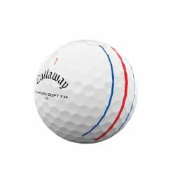 Callaway Chrome Soft X LS Triple Track 22 Golf Balls -Putters Shop Chrome Soft X LS Triple Track Golf Ball 2022 Quarter View 42739.1662487524