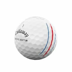 Callaway ERC Soft 23 Golf Balls -Putters Shop ERC Soft TT White Quarter View 2023 001 02998.1673656769
