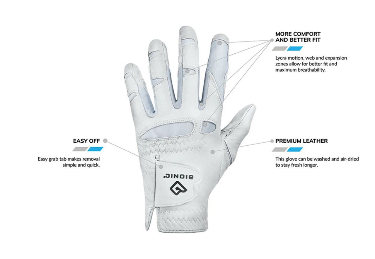 Bionic Women's StableGrip 2.0 Golf Glove 4 Bionic Women's StableGrip 2.0 Golf Glove - Image 2