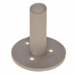 ProActive Sports 2" Dura Rubber Tee White, DRT002