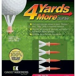 Spikes GreenKeepers 4 Yards More Golf Tees -Putters Shop RedTees 62448.1600387155