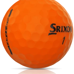 Srixon Soft Feel Brite Golf Balls -Putters Shop SoftFeel BRITE ORANGE golf ball 29667.1655402853