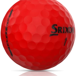 Srixon Soft Feel Brite Golf Balls -Putters Shop SoftFeel BRITE RED golf ball 00835.1655402850
