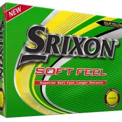 Srixon Soft Feel Golf Balls -Putters Shop SoftFeel Golf Ball Package yellow 91603.1649095259