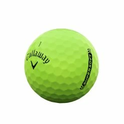 Callaway Supersoft 23 Golf Balls (Multiple Colors) -Putters Shop Supersoft Green Mat Quarter View 2023 001 22263.1674839830