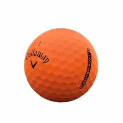 Callaway Supersoft 23 Golf Balls (Multiple Colors) -Putters Shop Supersoft Orange Mat Quarter View 2023 002 26593.1674839859