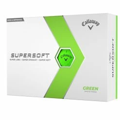 Callaway Supersoft 23 Golf Balls (Multiple Colors) -Putters Shop Supersoft green packaging lid 2023 001 91698.1674249697
