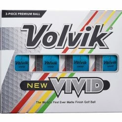 Volvik Vivid Golf Balls 17 Volvik Vivid Golf Balls -Putters Shop Vivid Blue 34024.1659655766