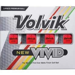 Volvik Vivid Golf Balls 12 Volvik Vivid Golf Balls -Putters Shop Vivid Pink 57833.1659655807