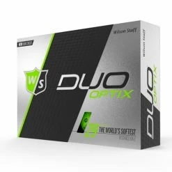 Wilson Staff Duo Soft Optix Golf Balls -Putters Shop WGWP41500 DUO Soft Optix Green Left Vert 49560.1527785561