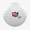 Wilson Staff Fifty Elite Golf Balls -Putters Shop elite ball white single 28464.1654899567