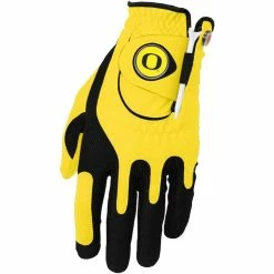 Zero Friction Oregon Ducks Golf Glove (Yellow)
