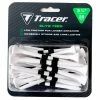 Spikes Tracer Elite Plastic Cupped 3 1/4" Golf Tees (25 Count) -Putters Shop tracer elite tees cup 314 white 38702.1668467625